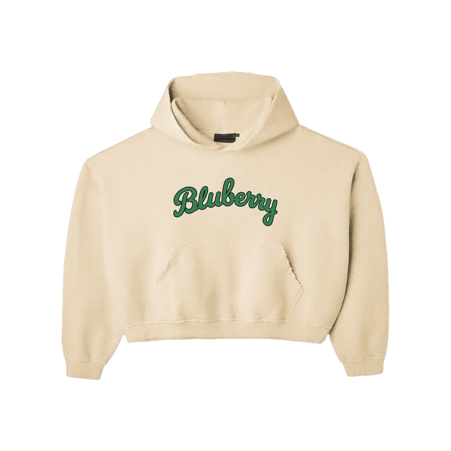CREAM LOGO HOODIE