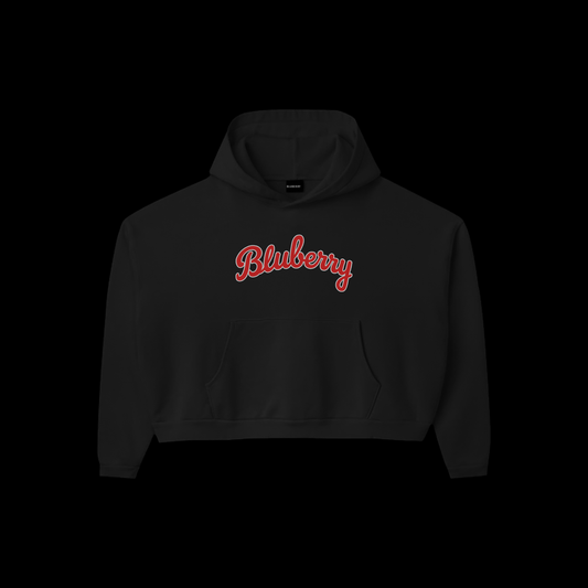 BLACK LOGO HOODIE