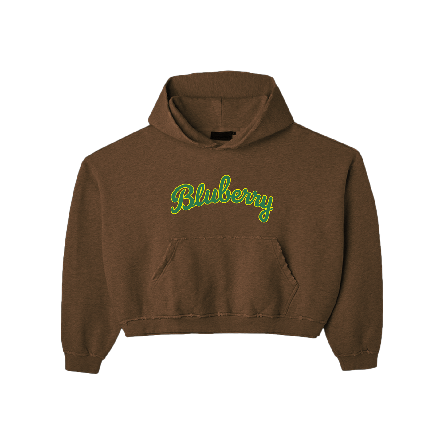 BROWN LOGO HOODIE
