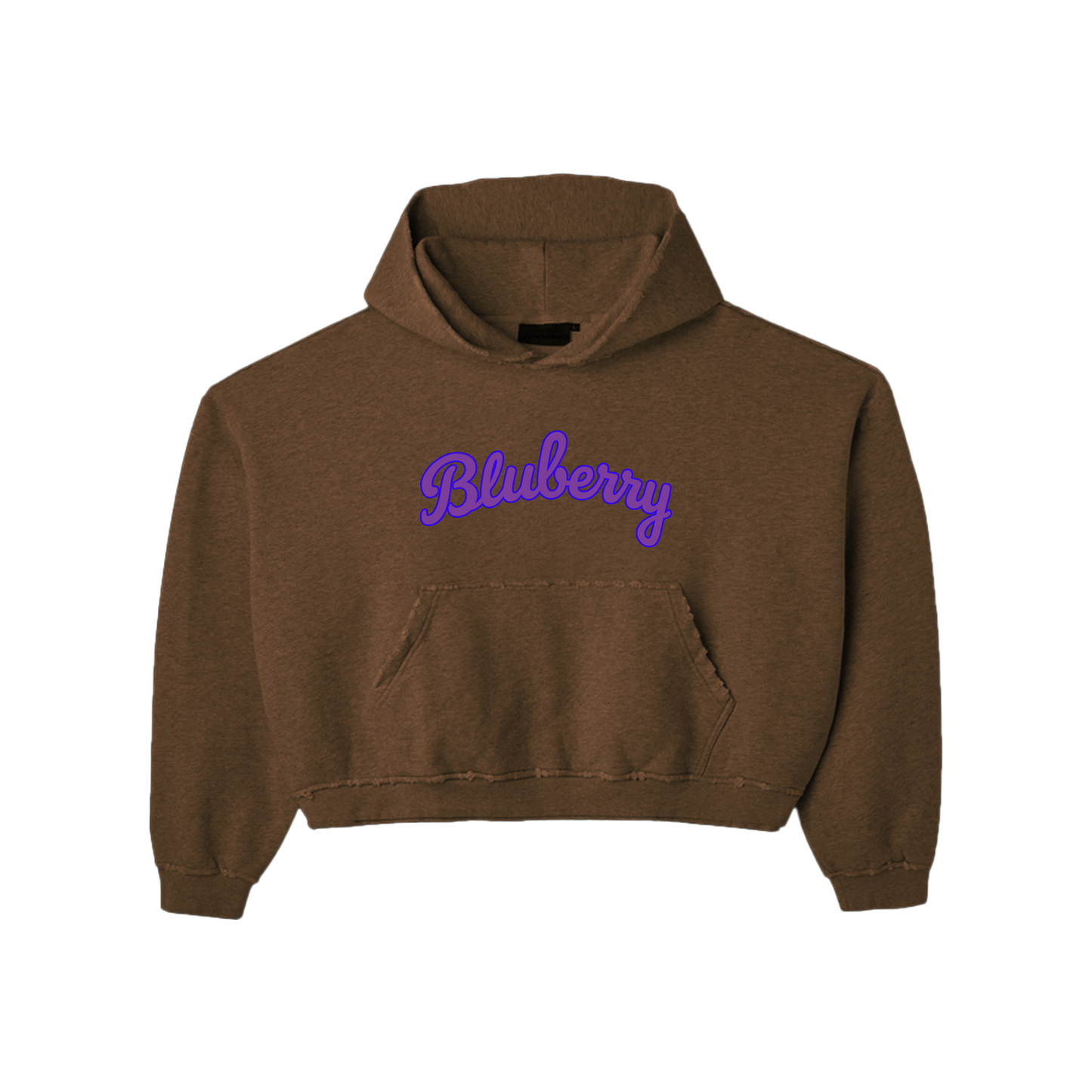 BROWN LOGO HOODIE