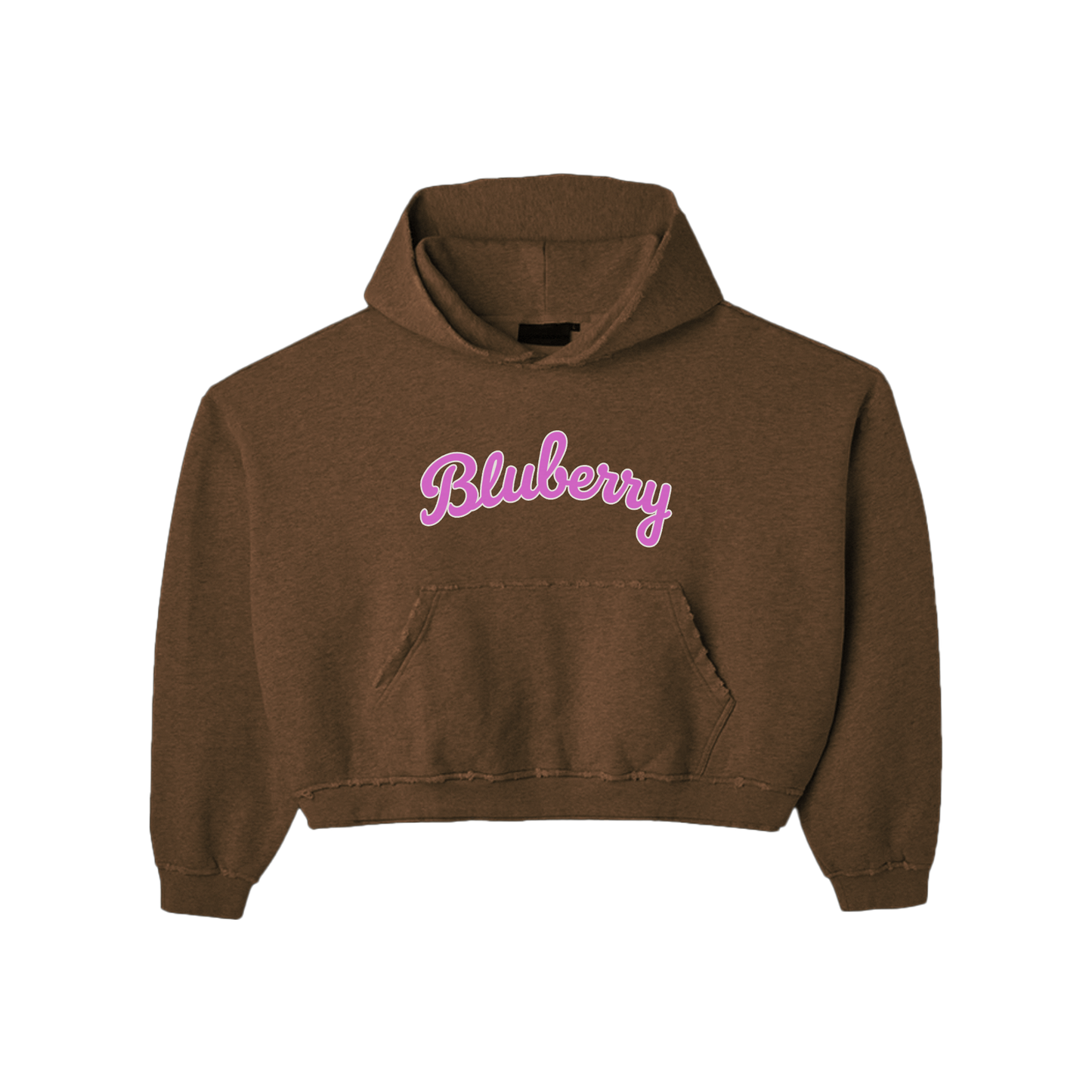 BROWN LOGO HOODIE