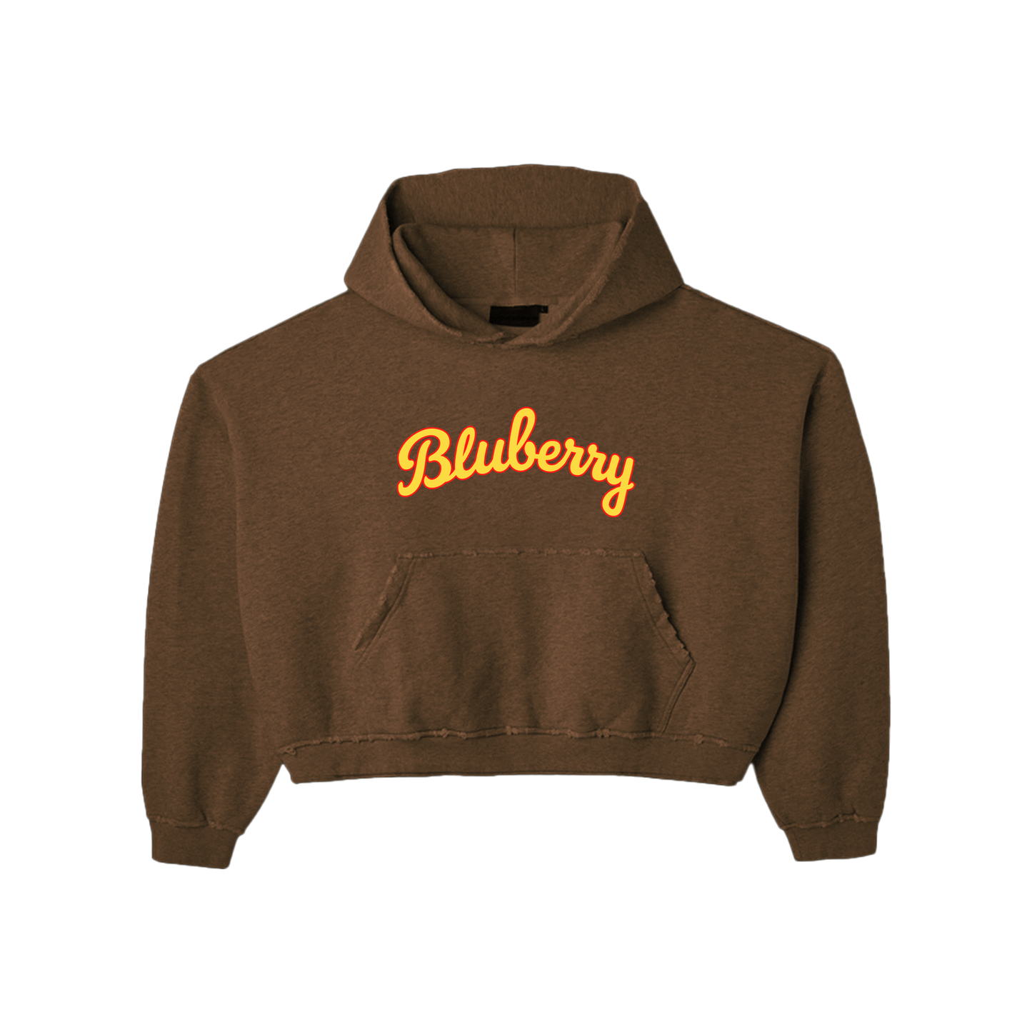 BROWN LOGO HOODIE